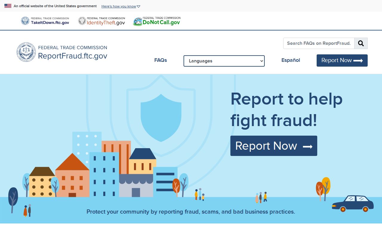 Benicia neighbors FTC fraud reporting